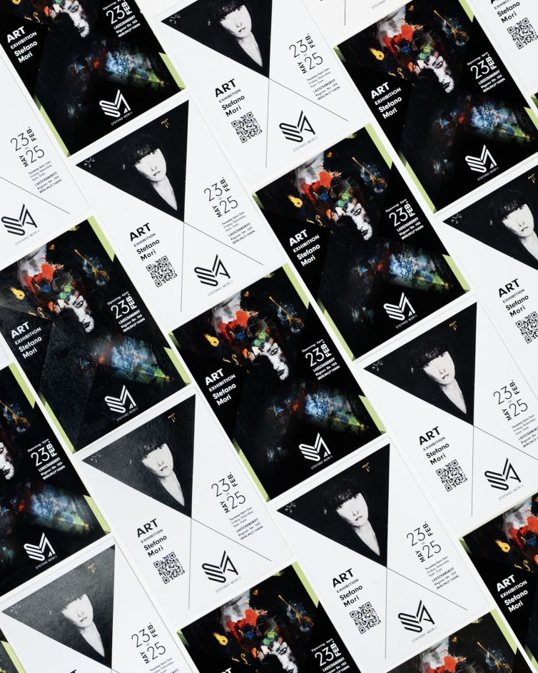 Post INsta Stefano Mori Art Flyer